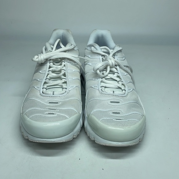 Women’s Nike Air Max Plus Triple White 2021 DM2362-100 USED - Picture 2 of 7
